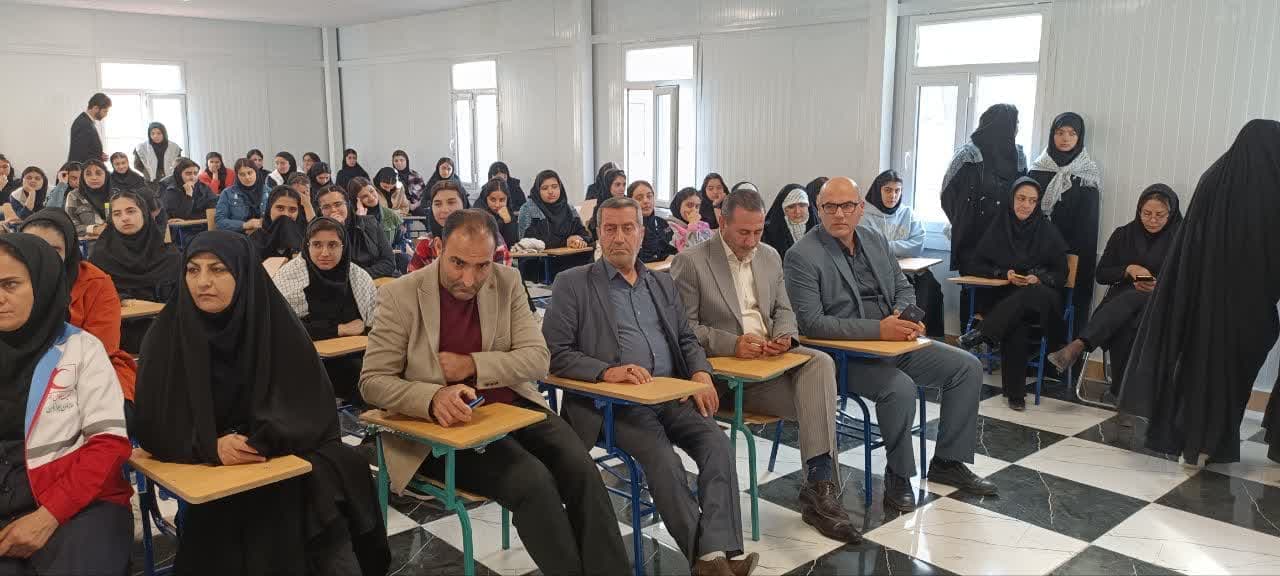 مراسم افتتاح پایگاه مقاومت بسیج دبیرستان فدک